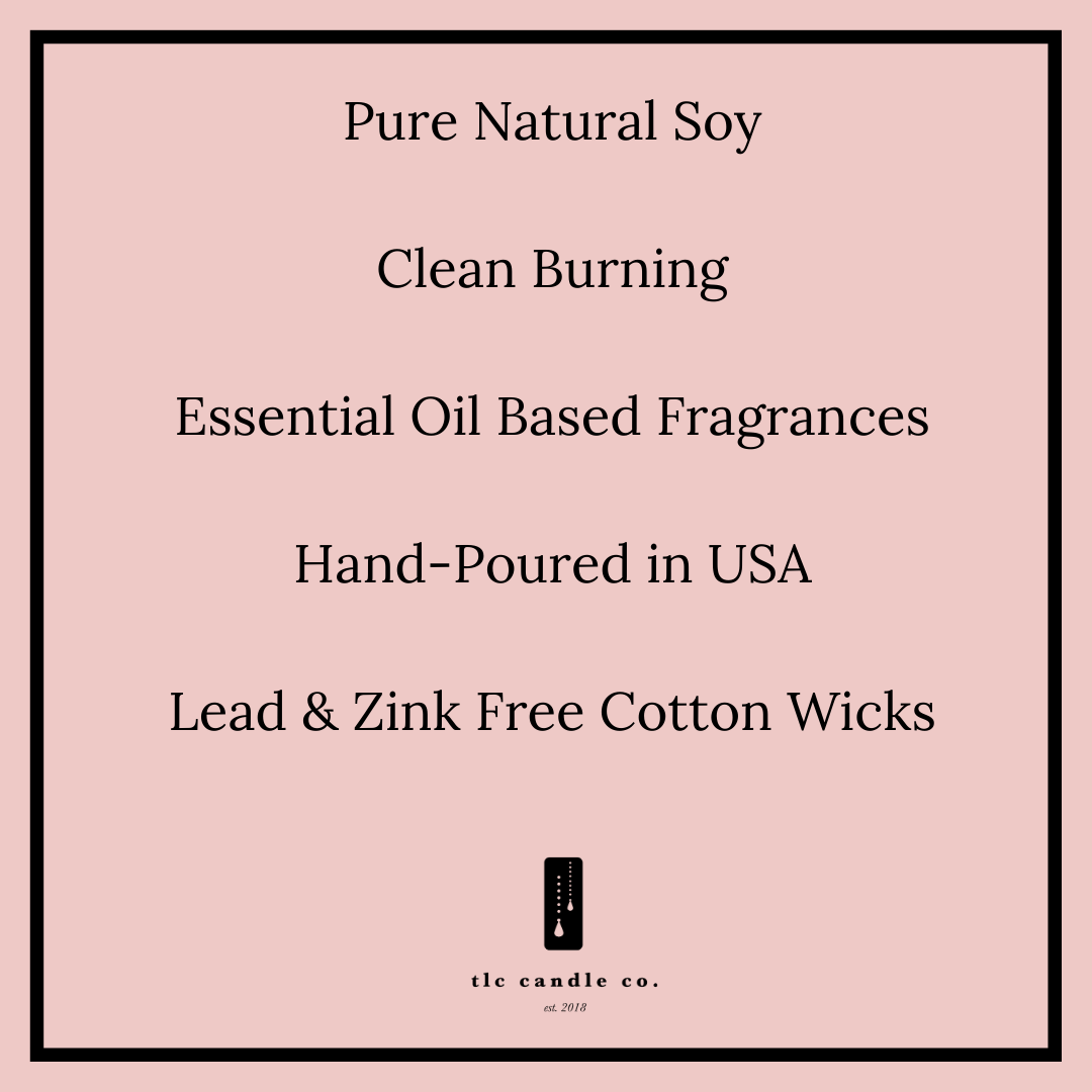 Sandalwood Soy Candle By TLC Candle Co.